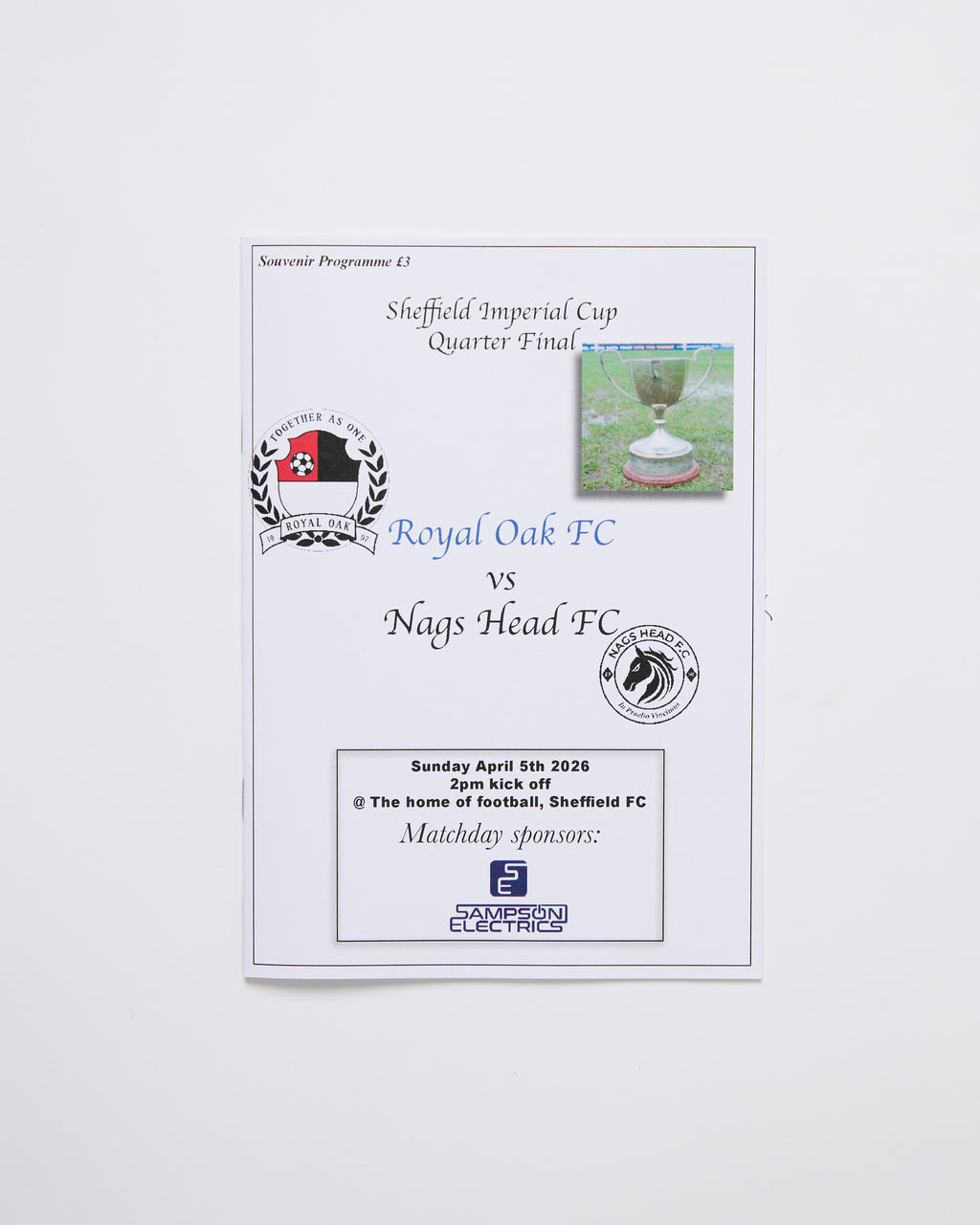 Match Day Programme