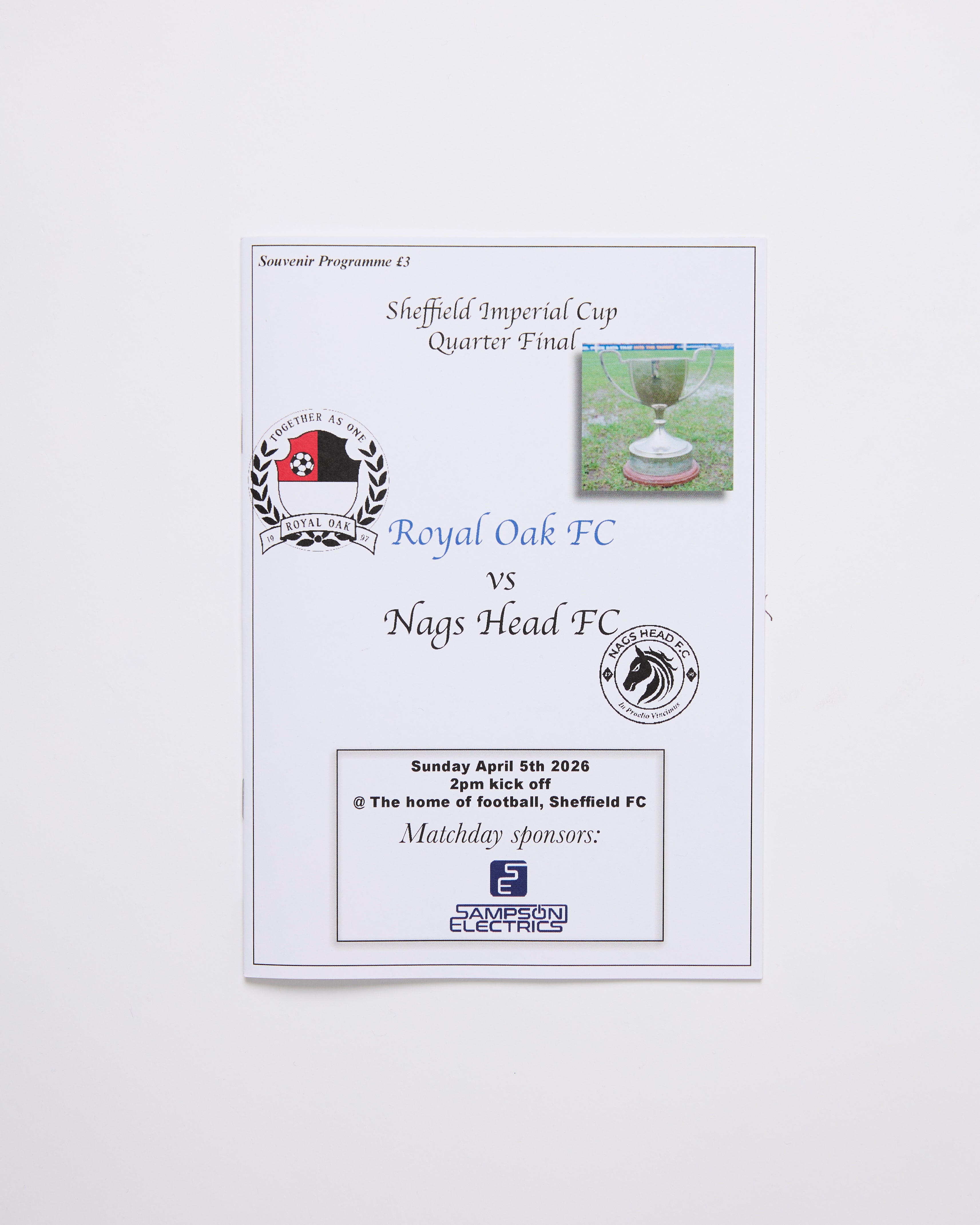 Match Day Programme